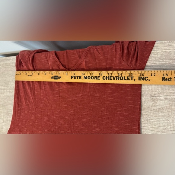 Toad&Co Marley Tiered Long-Sleeve Short Dress Soft Marled Boho Size XS - Picture 7 of 11